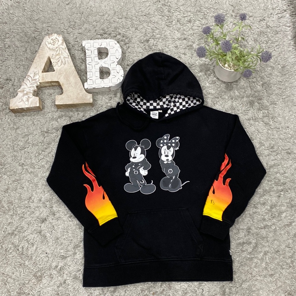 Vans X Disney women's Mickey & Minnie Mouse Hoodie (Small)